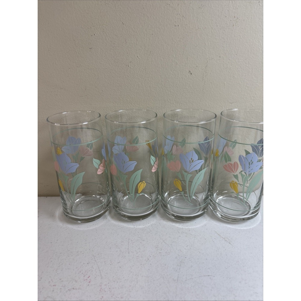 Corelle FRIENDSHIP 14 Oz.‎ Drinking Glasses/Tumblers—Set Of 4